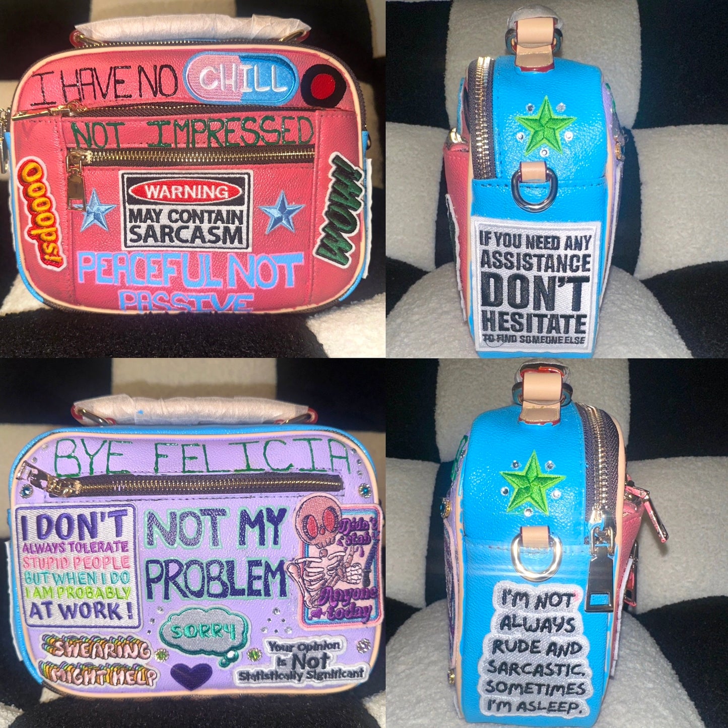 Customize your own Keizer B messenger crossbody bag