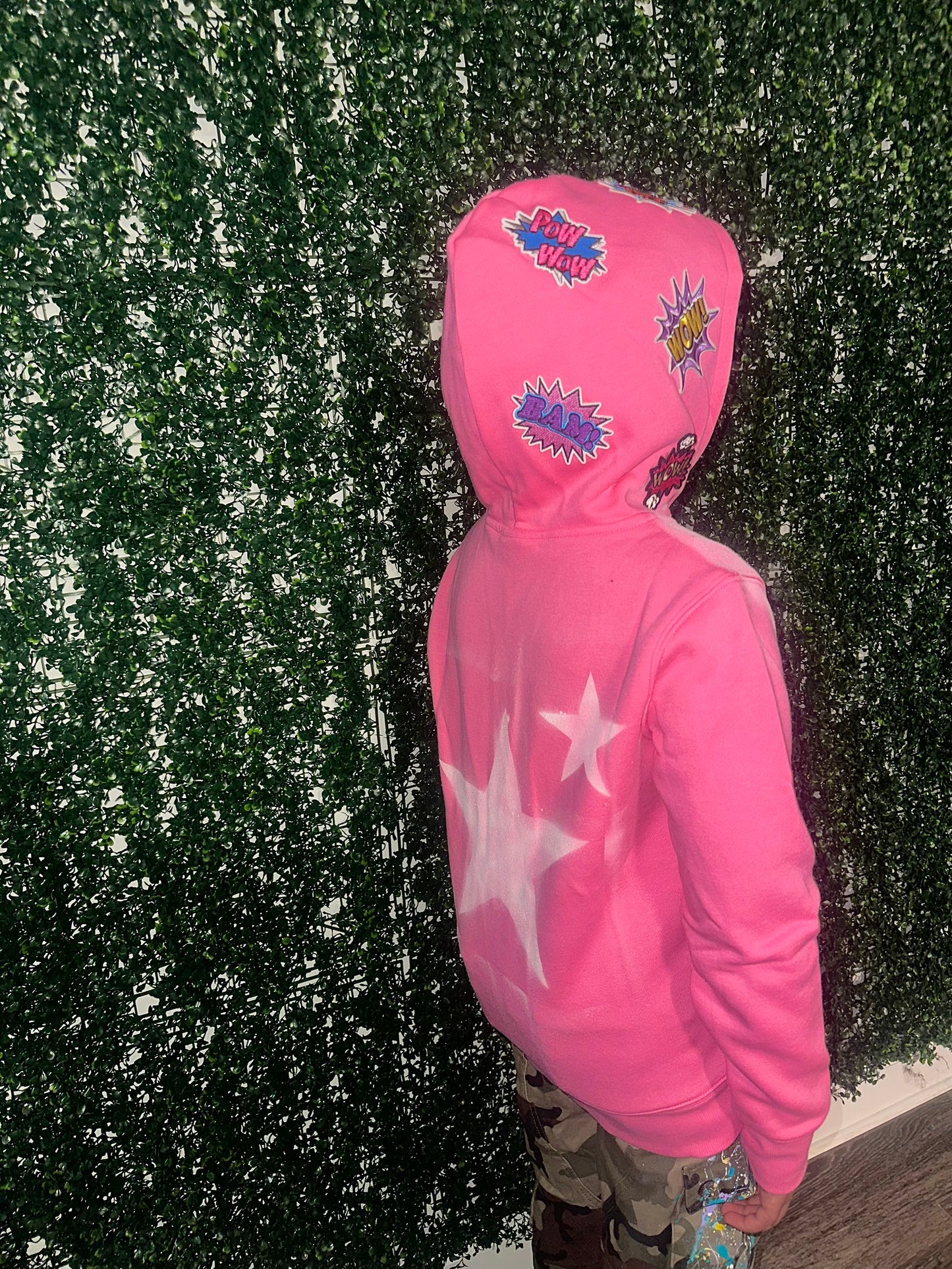 The “Super Powers” Kids Zip Up Custom Made Hoodie