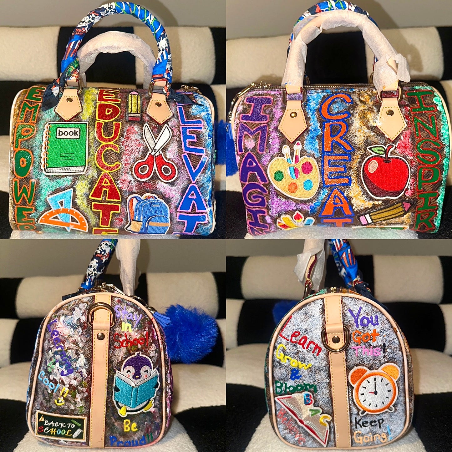 The “Educator” Custom Made Handbag