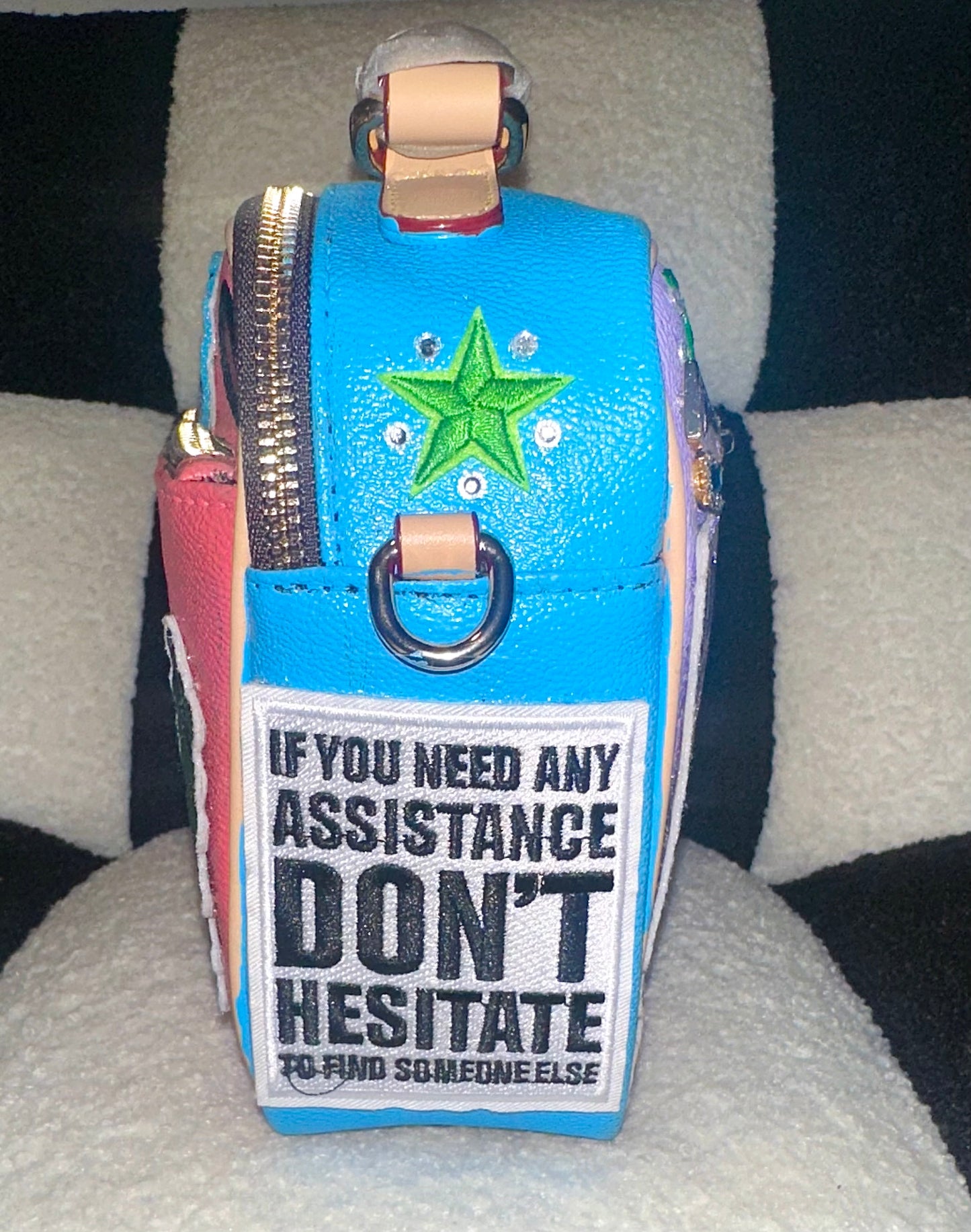 The “Sarcasm” Messenger Crossbody Handbag