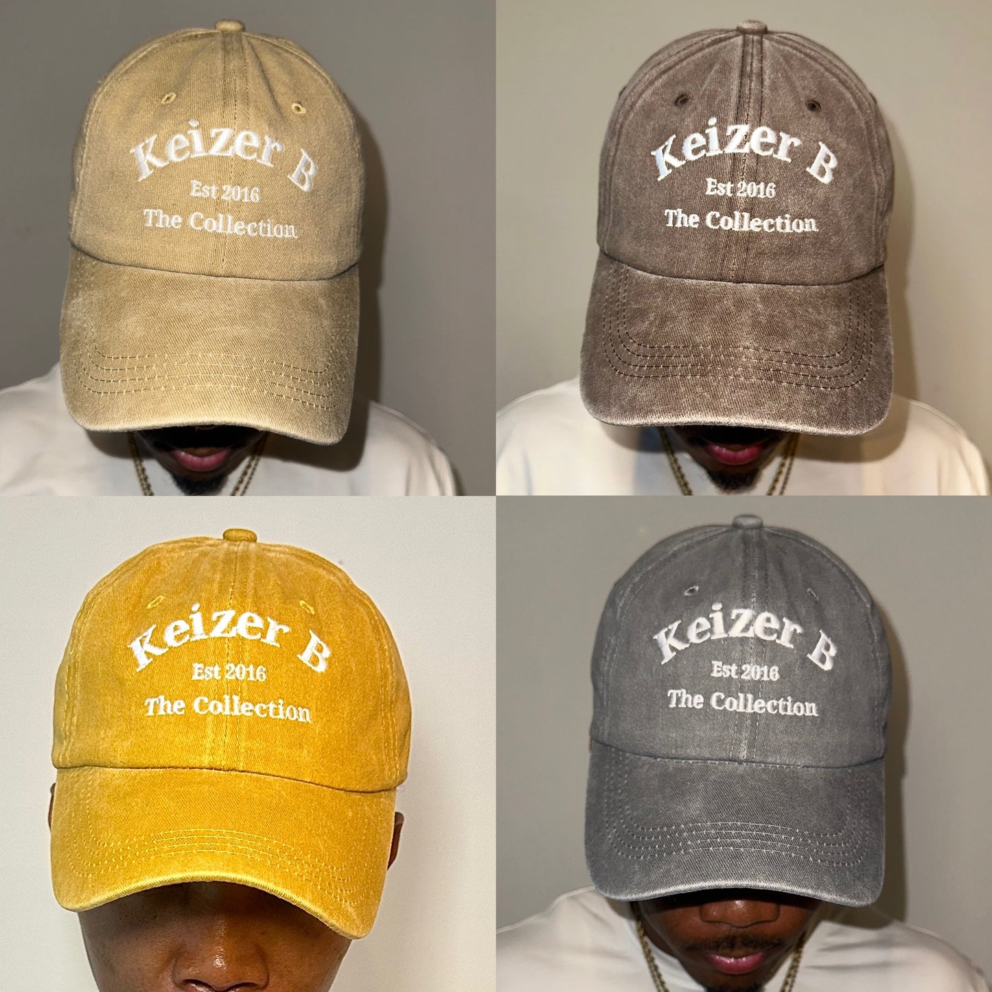Keizer B Unisex Baseball Caps (12 Colors)
