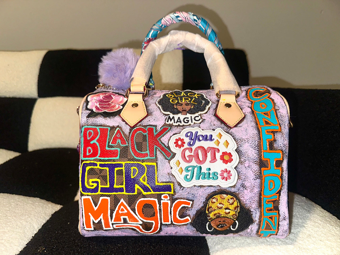 I Slay Hair Custom Handbag