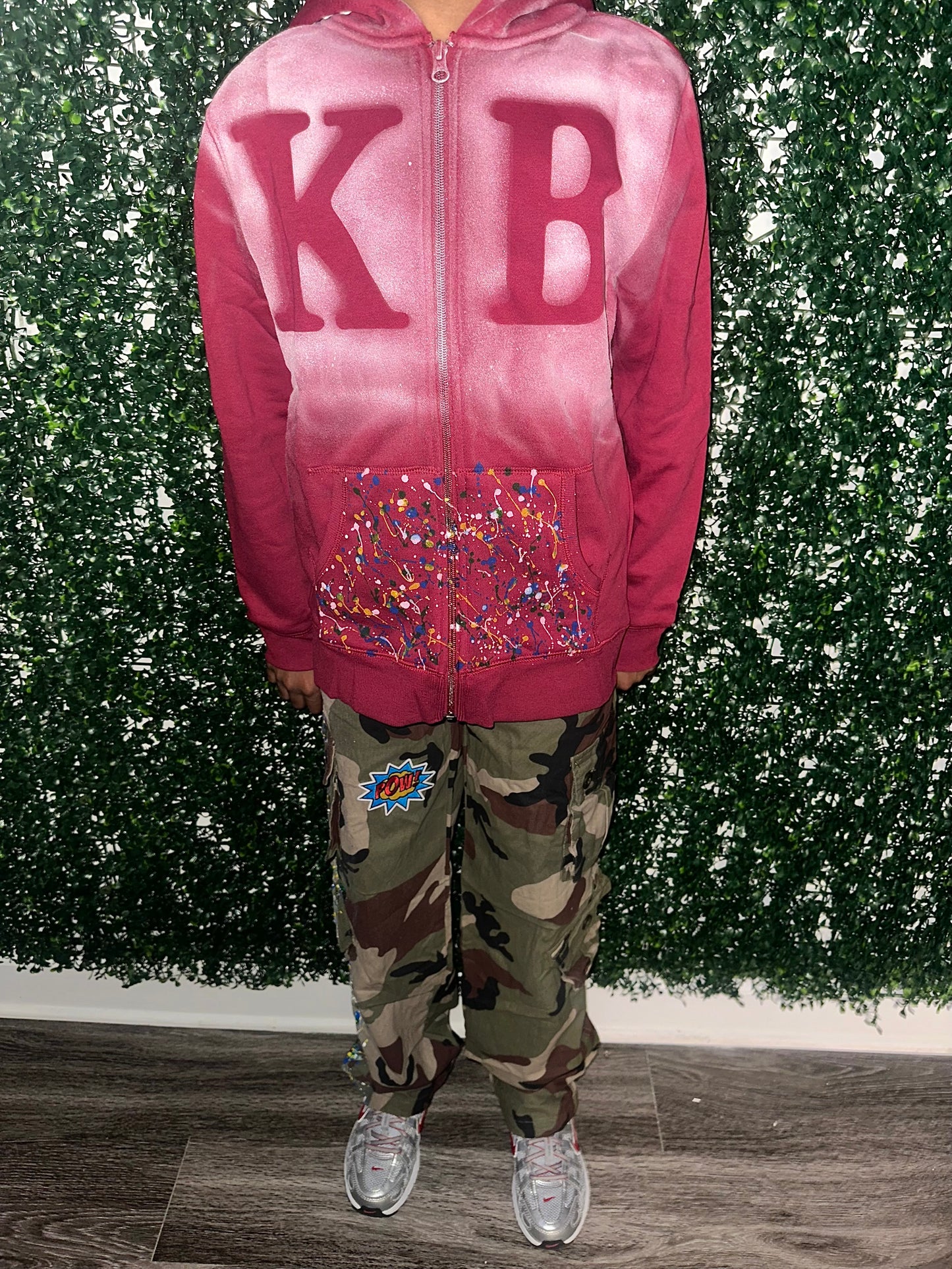 The “Super Powers” Kids Zip Up Custom Made Hoodie
