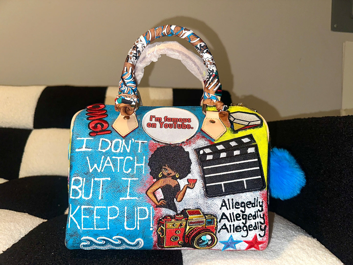 Podcast Custom Made Handbag