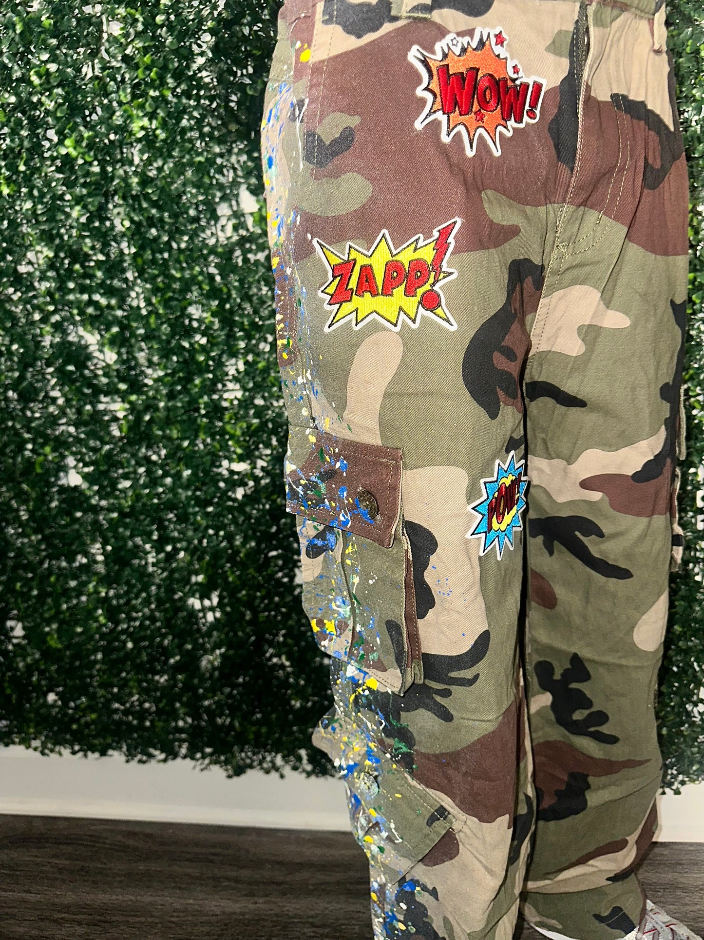 Kids Super Powers Custom Made Cargo Pants