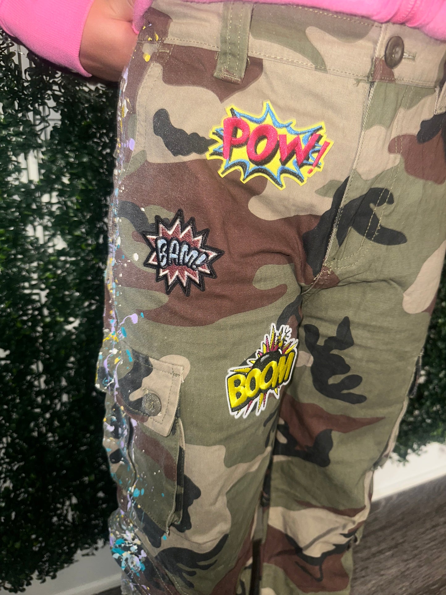 Kids Super Powers Custom Made Cargo Pants
