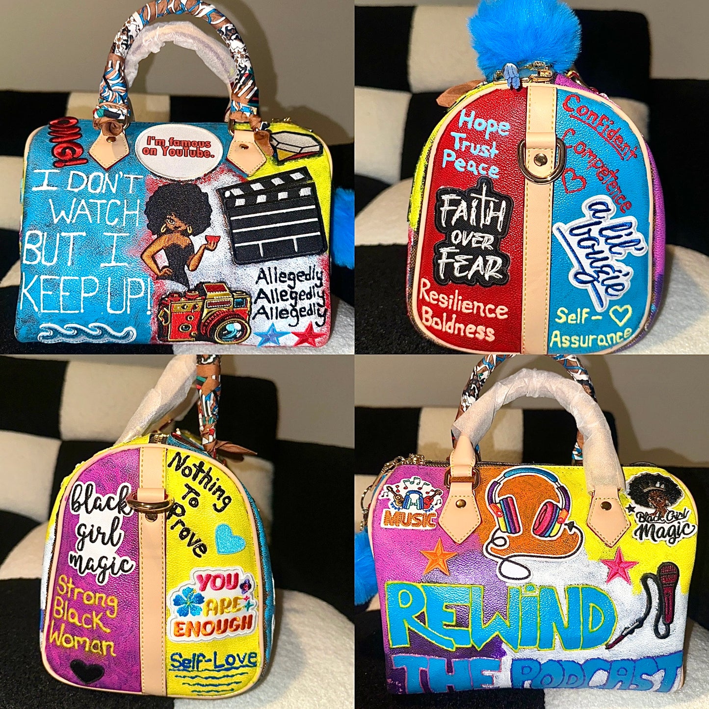 Podcast Custom Made Handbag