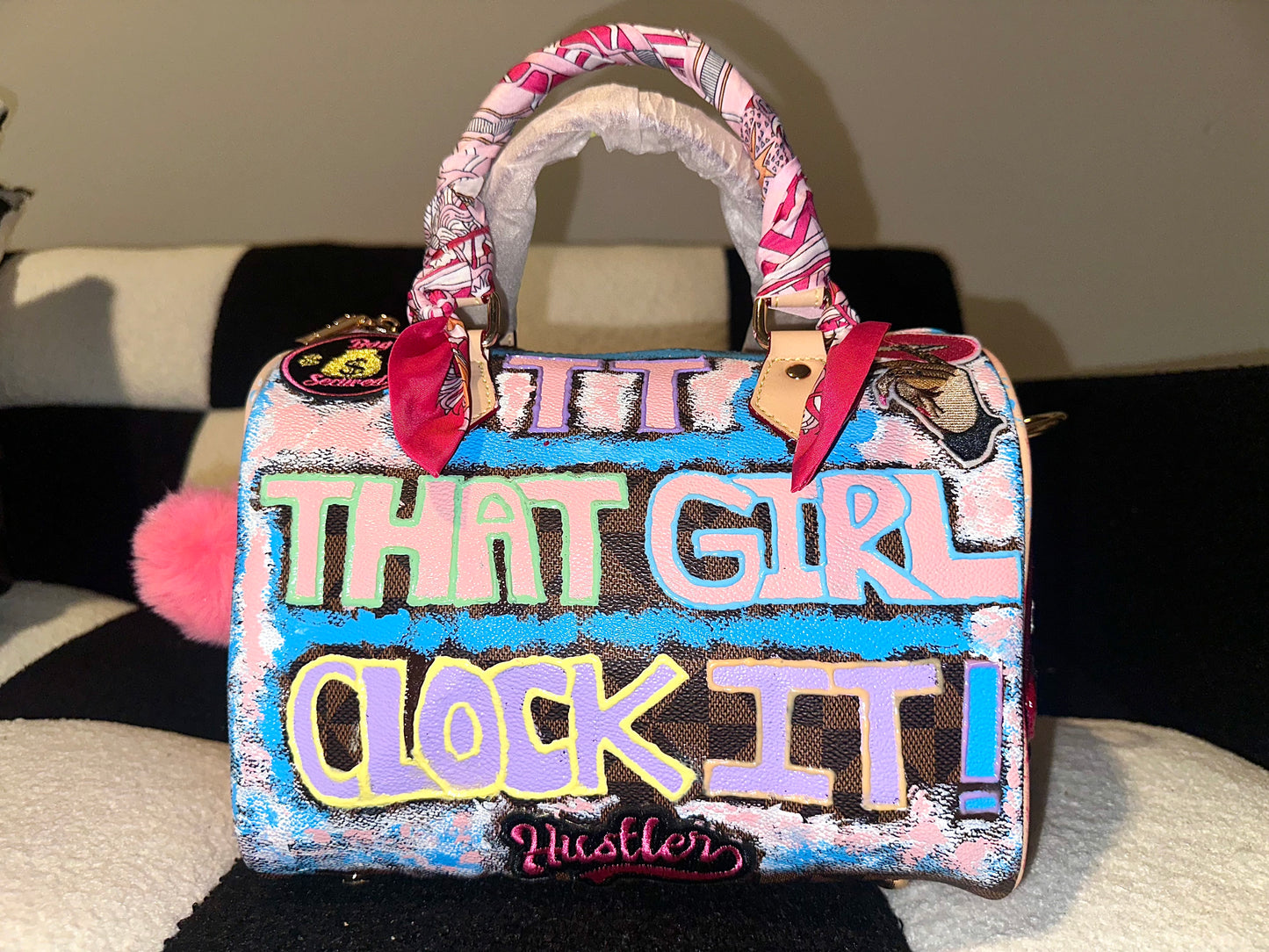 The Clock It Custom Made Handbag