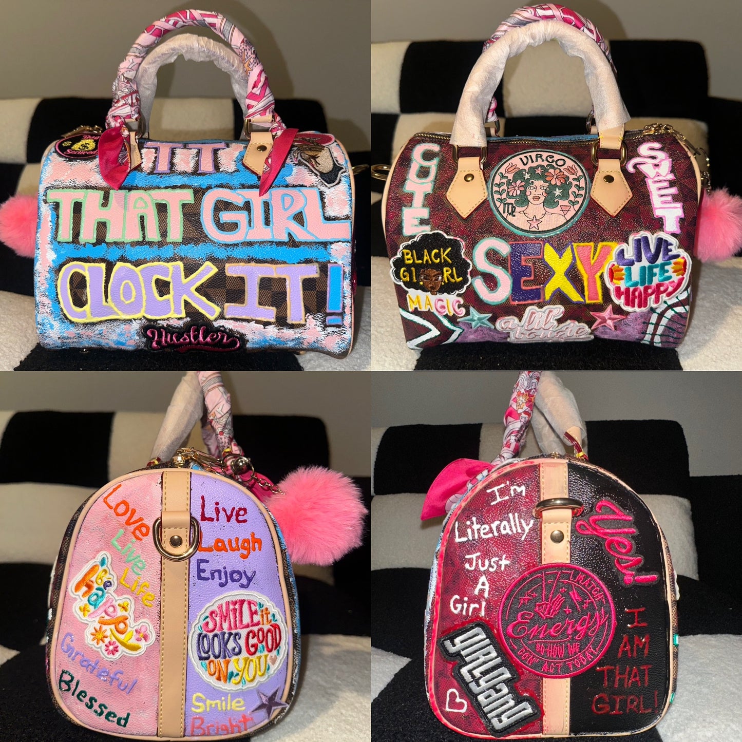 The Clock It Custom Made Handbag