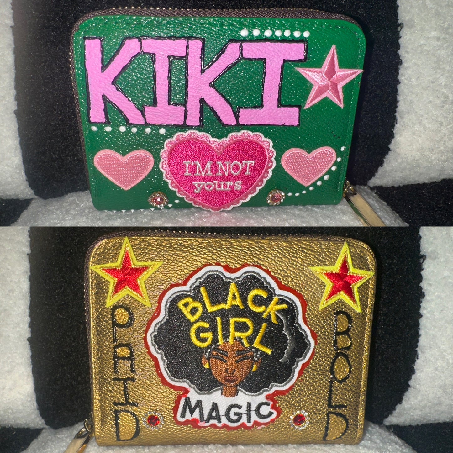 Personalize Your Own Keizer B Custom Made Small Wallet