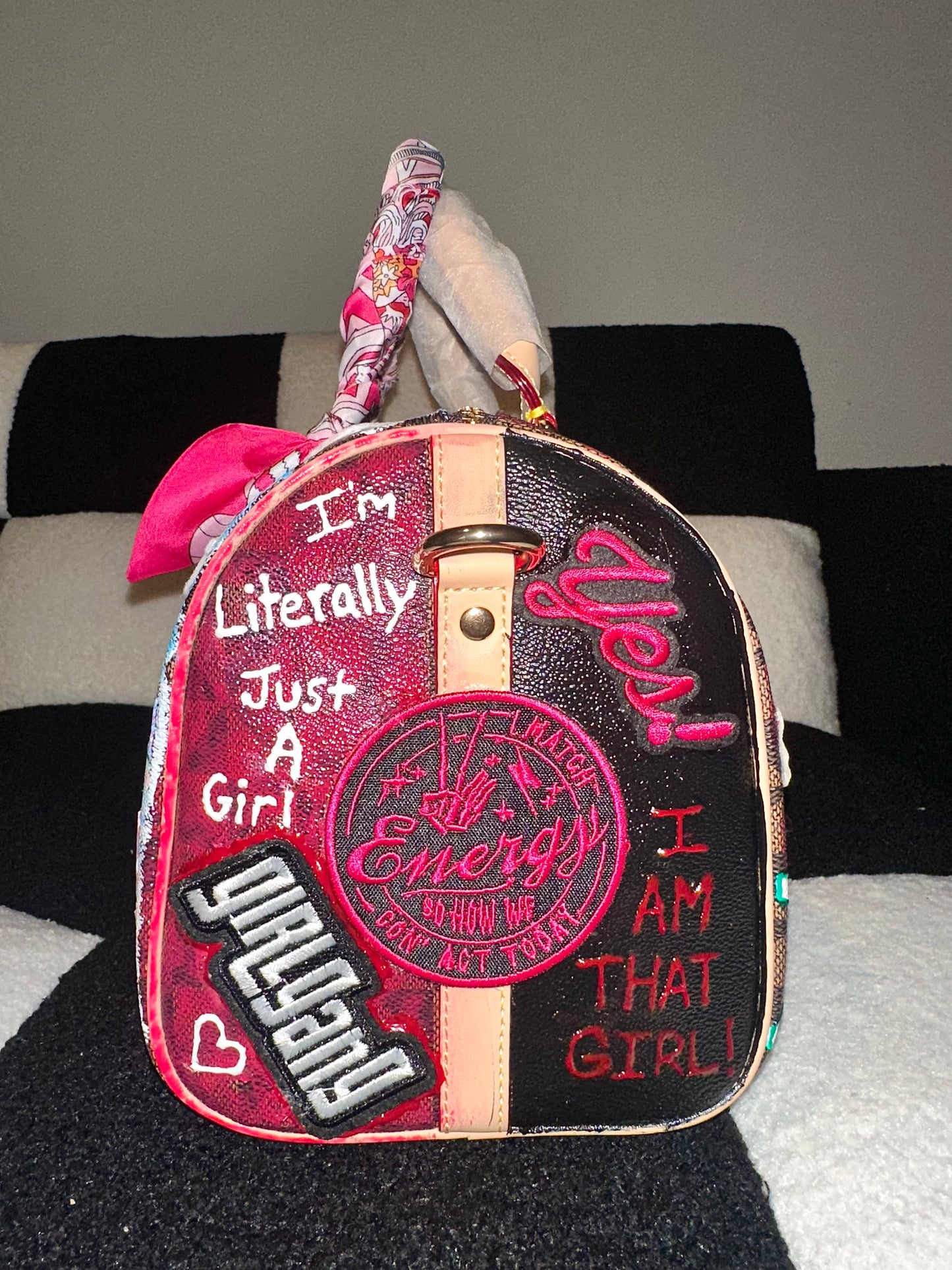 The Clock It Custom Made Handbag