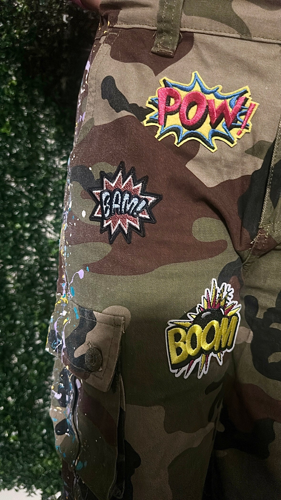Kids Super Powers Custom Made Cargo Pants
