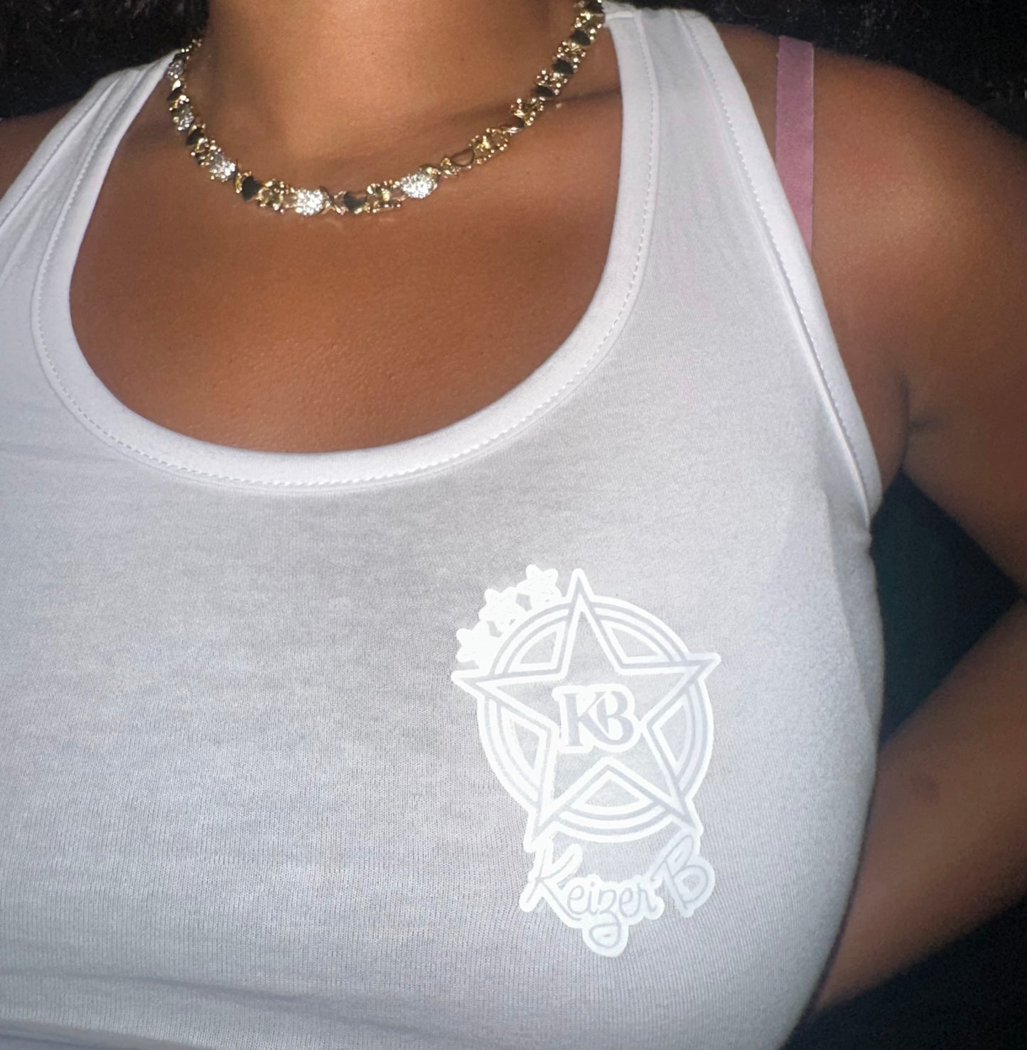 The GRAY KB STAR LOGO WOMEN SHORT SET.