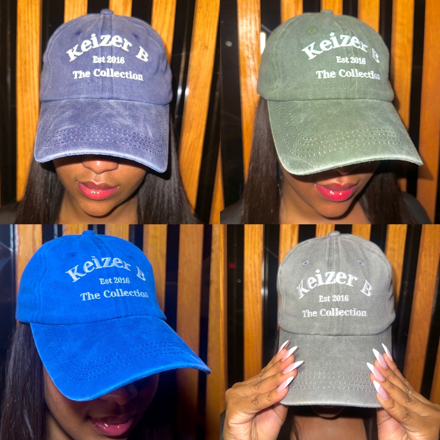 Keizer B Unisex Baseball Caps (12 Colors)