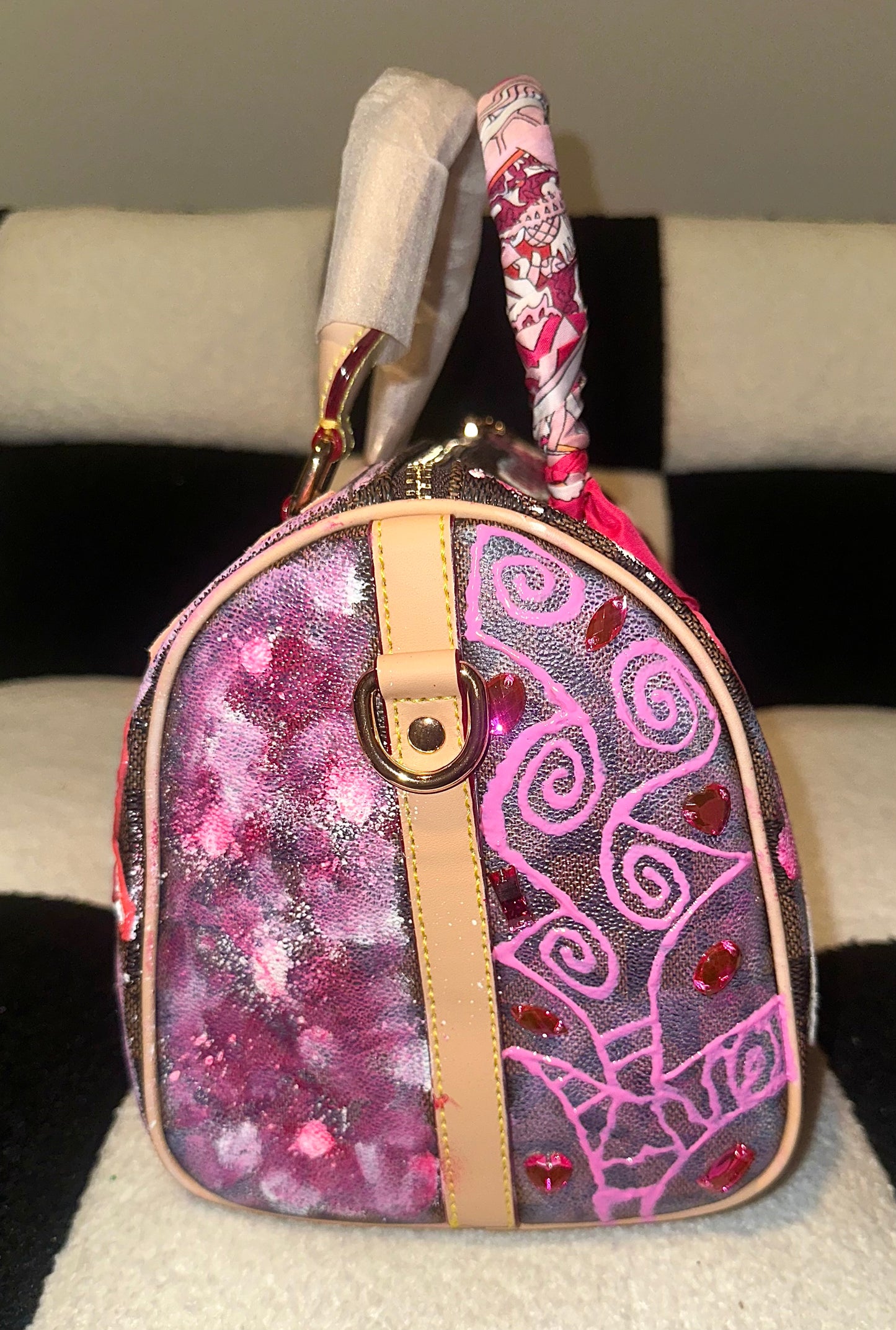 The “Breast Cancer Awareness” Custom made Handbag