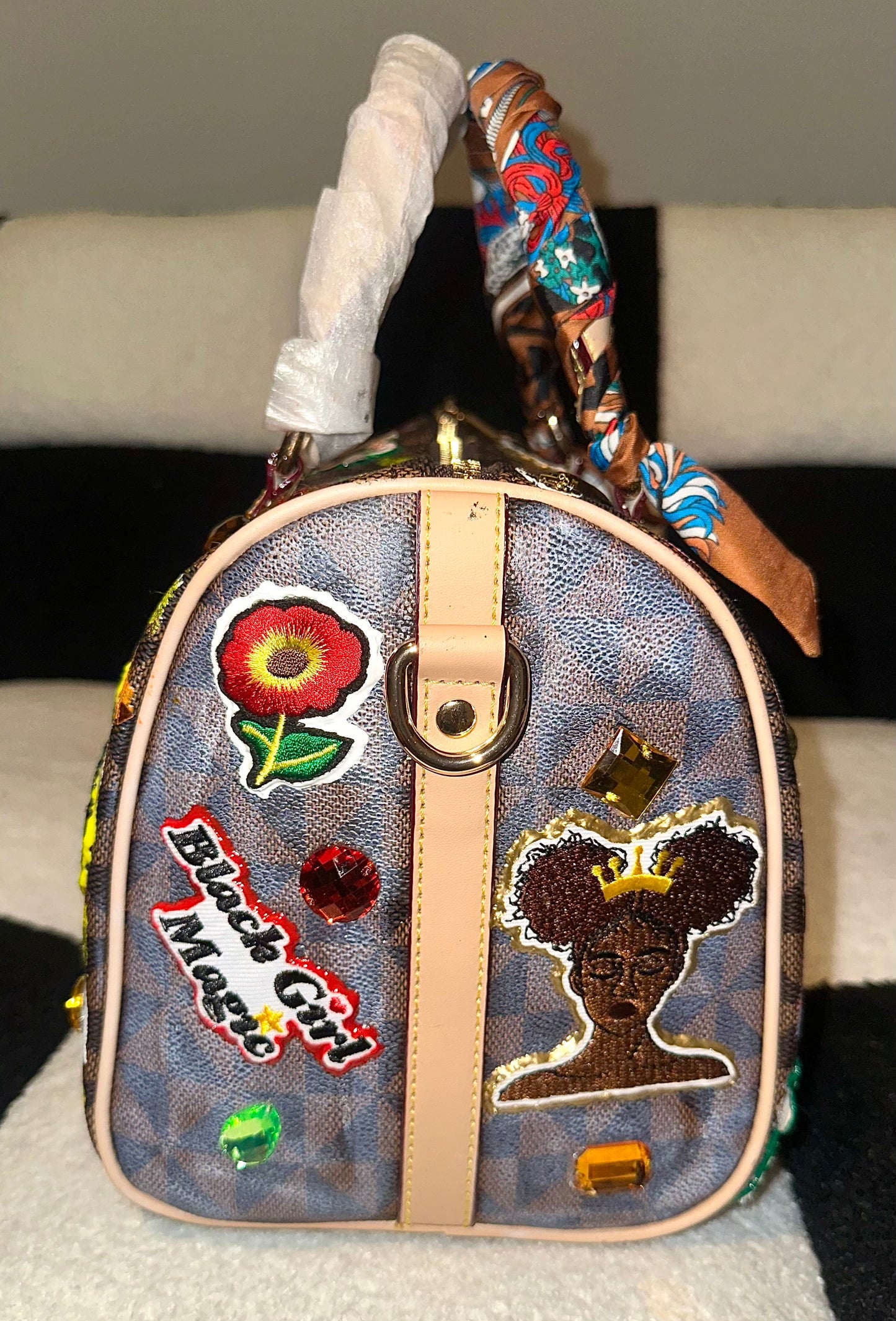The “Black Girl Magic ” Custom Made Handbag