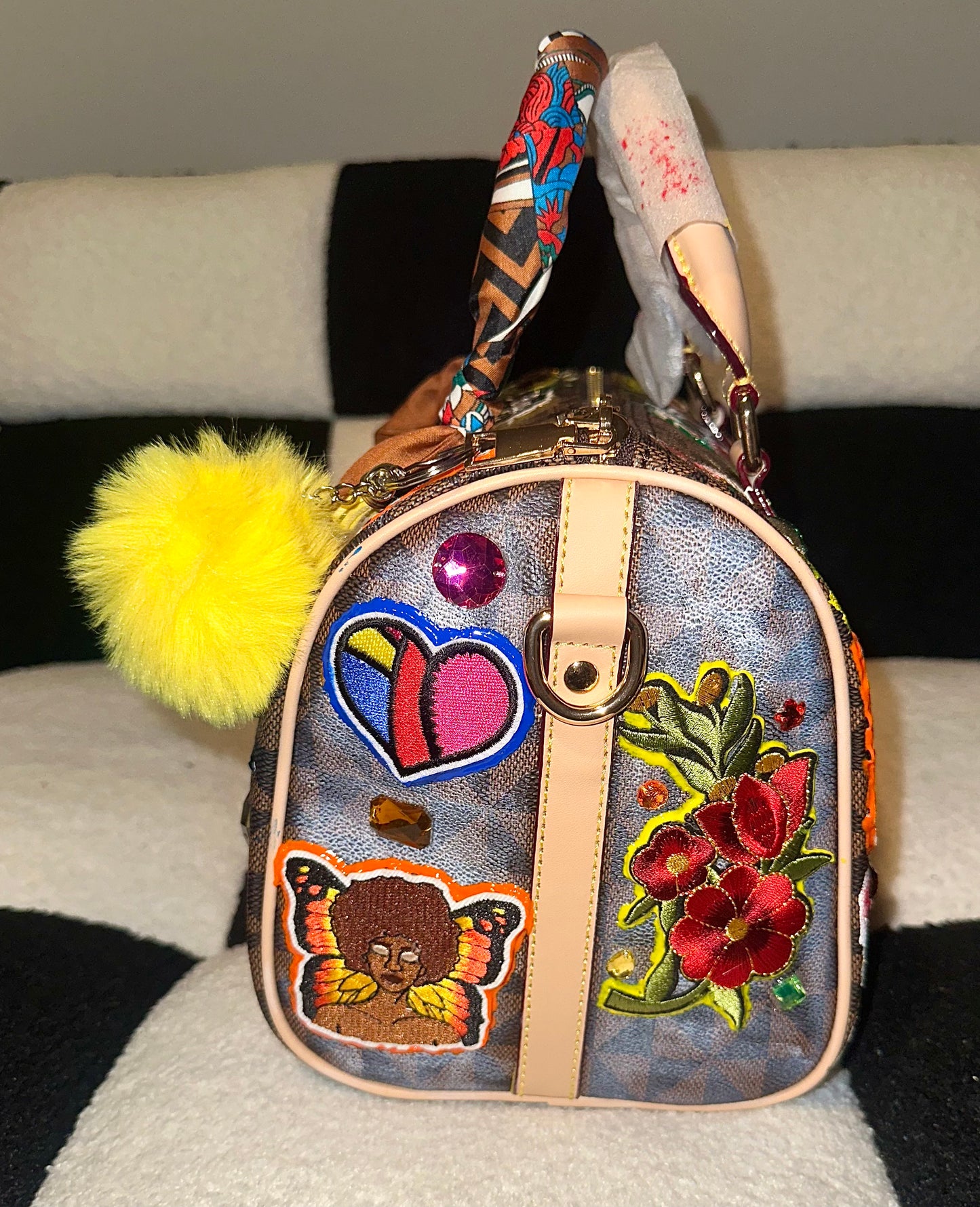 The “Black Girl Magic ” Custom Made Handbag