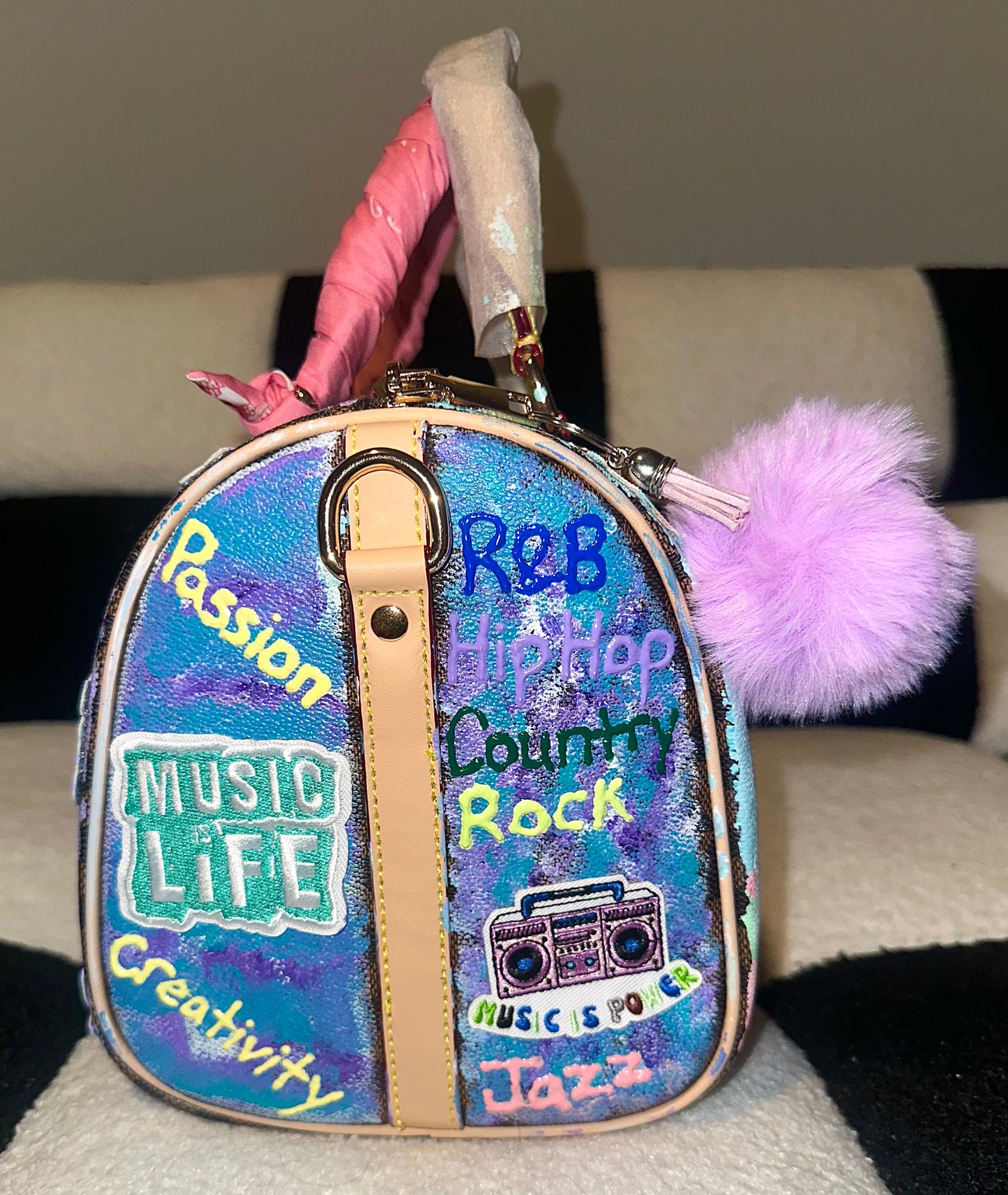 The “Musician” Custom Made Handbag