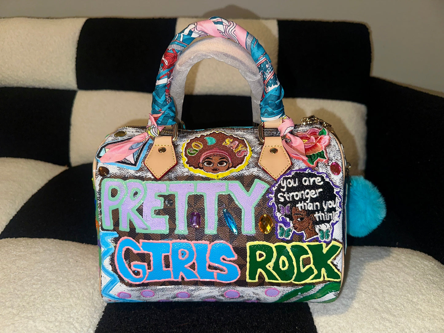 The Pretty Girls Rock Custom Made Handbag
