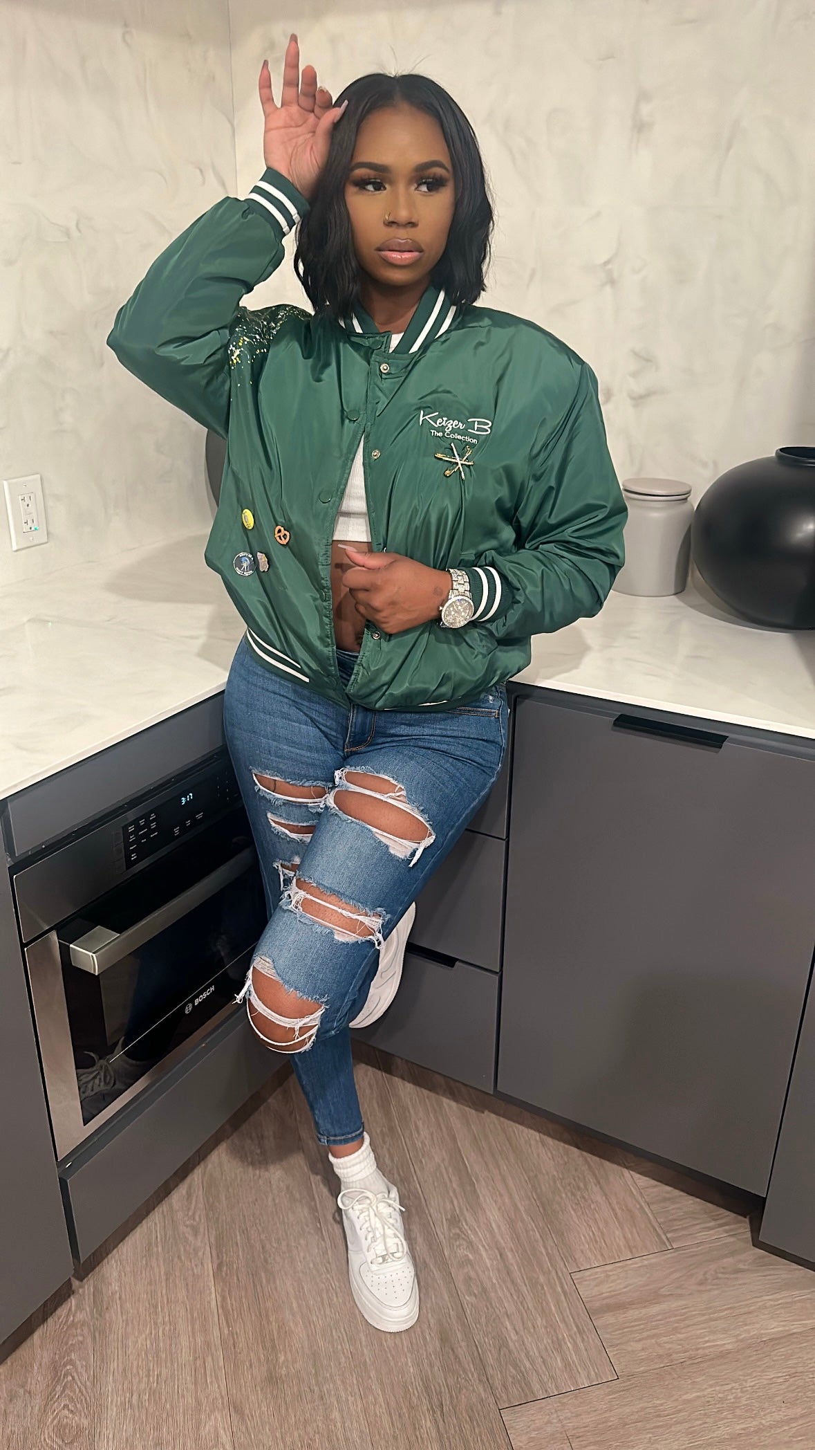 The “Don’t Be A Salty Bitch” Bomber Jacket (3 colors)