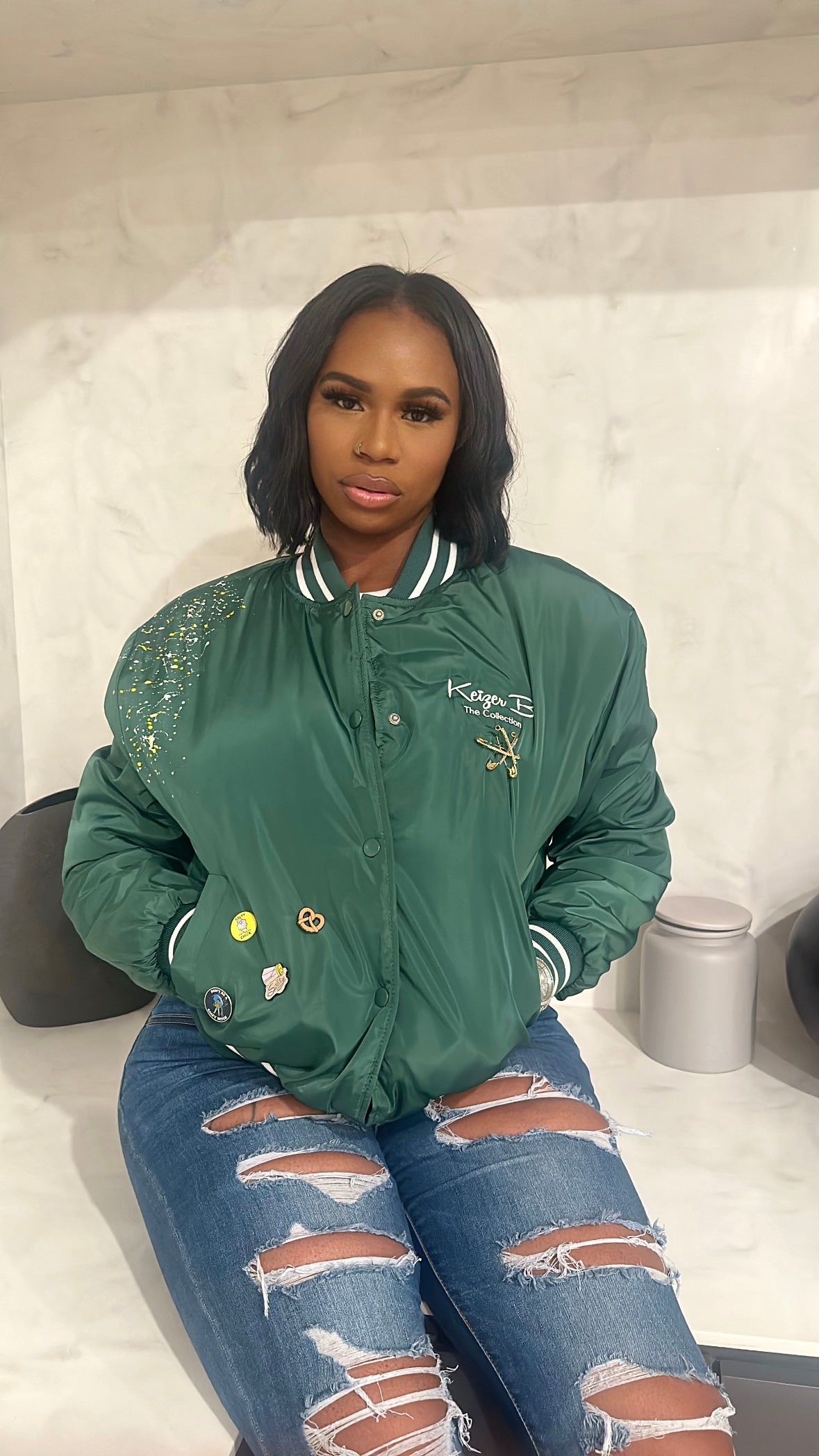 The “Don’t Be A Salty Bitch” Bomber Jacket (3 colors)