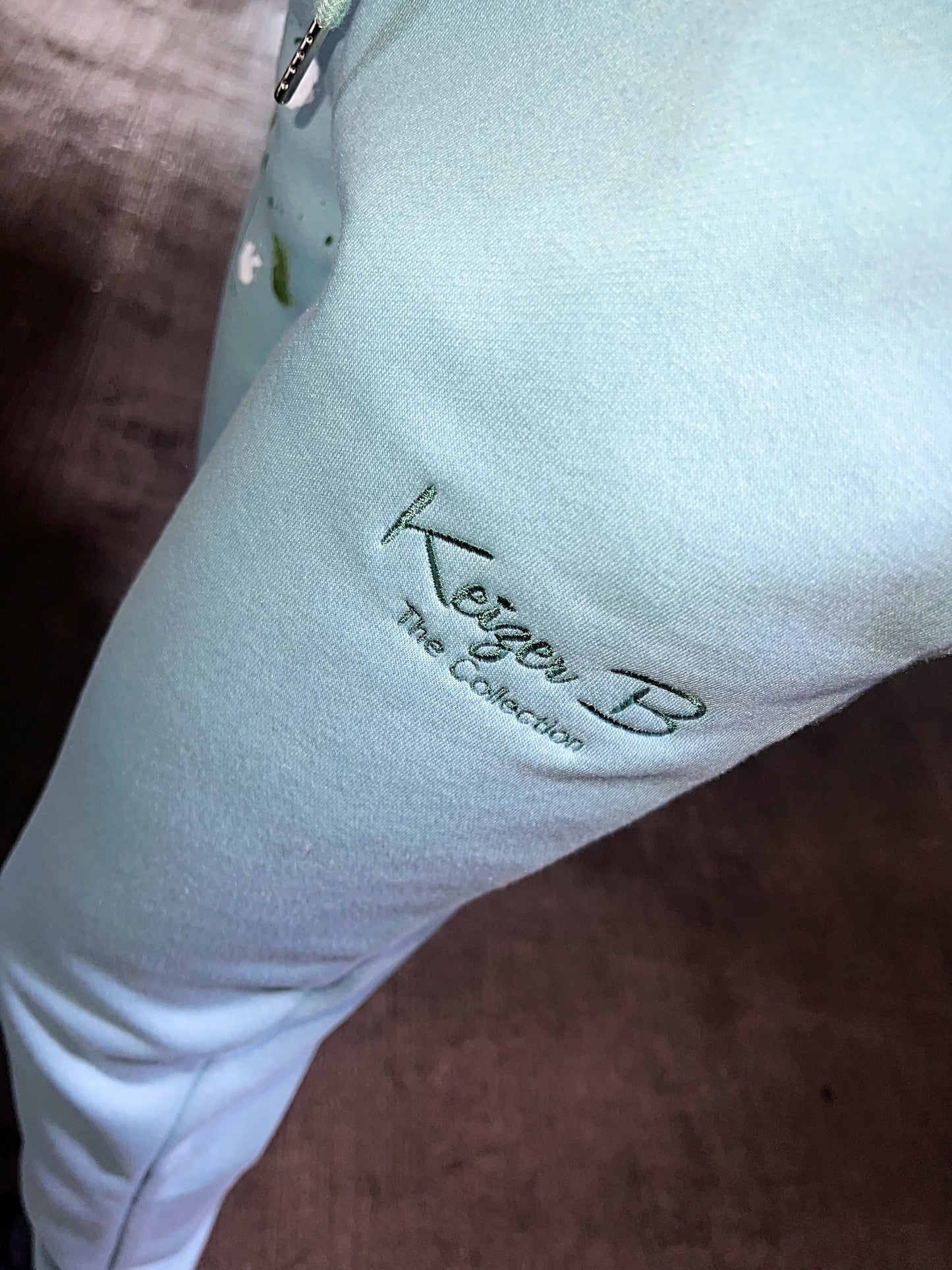 The “Hard In The Paint” Sweatsuit (Mint Green)