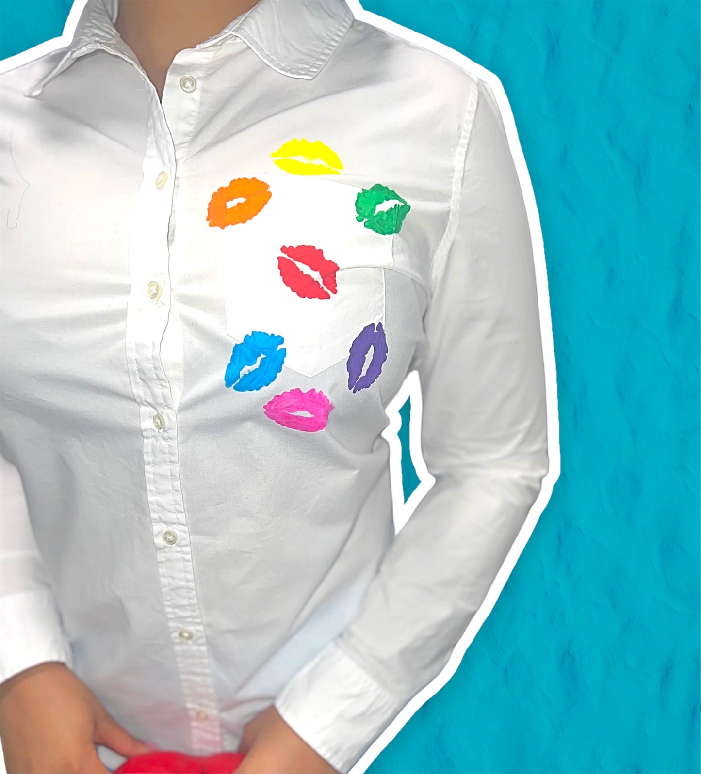 The “Kiss Me” Button Down Shirt