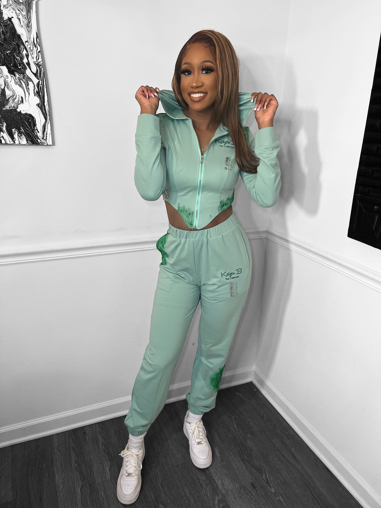 The “Dani” Corset Sweatsuit